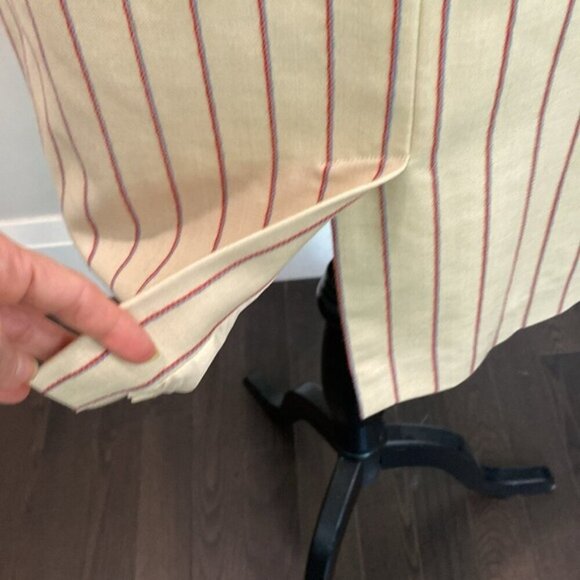 Tommy Hilfiger Cream Wool Pencil Skirt Size 6 - Picture 8 of 14